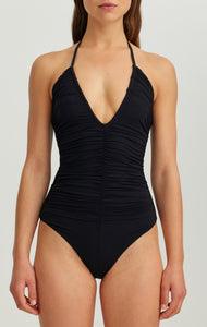 Hasell Maillot in Black MARYSIA