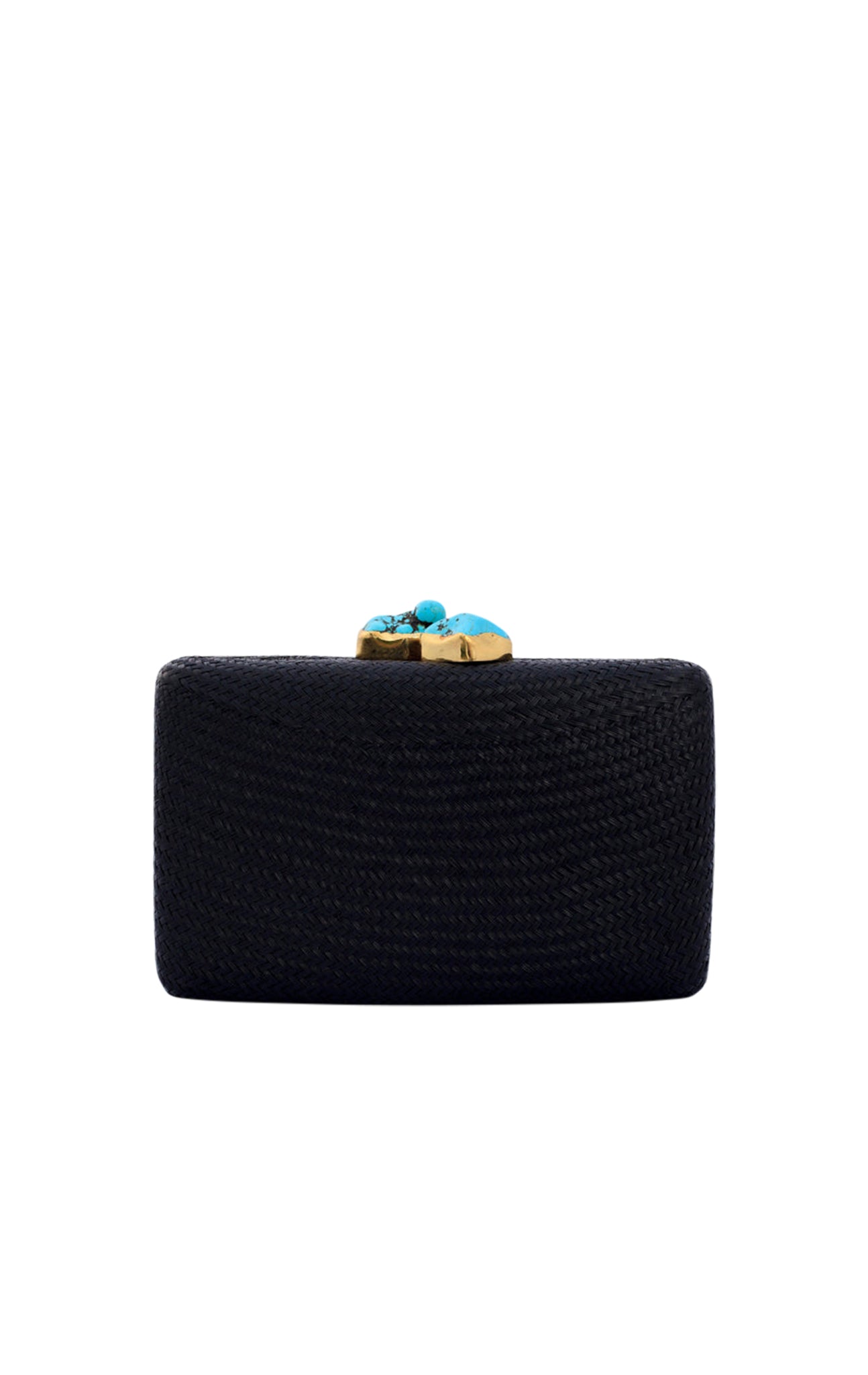 Jen Clutch With Turquoise Stone kayu