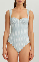 La Roche Maillot in Morning Cane Print MARYSIA