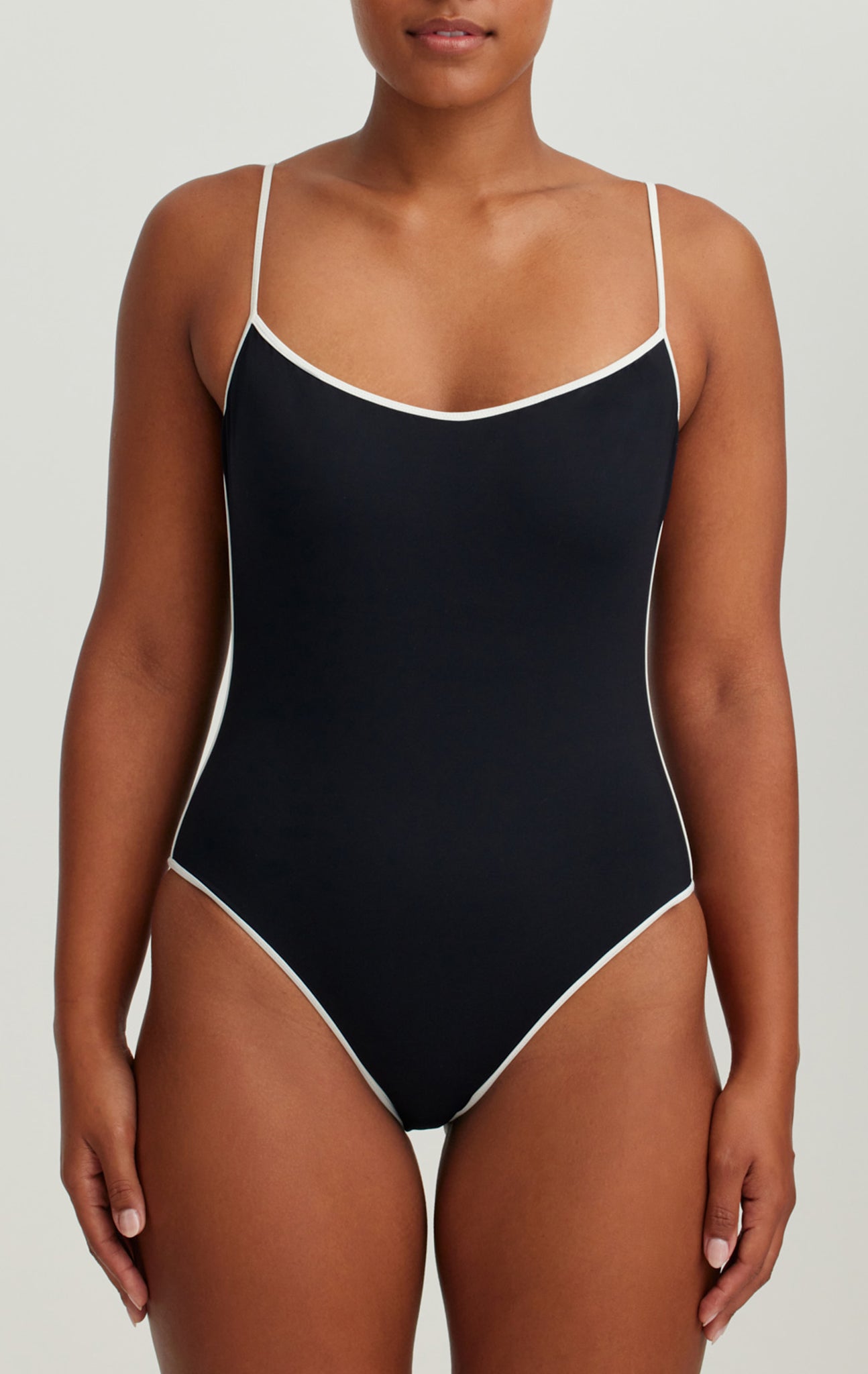 Ligne Maillot in Black MARYSIA