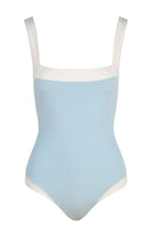 Bianco Maillot in Blu Marr