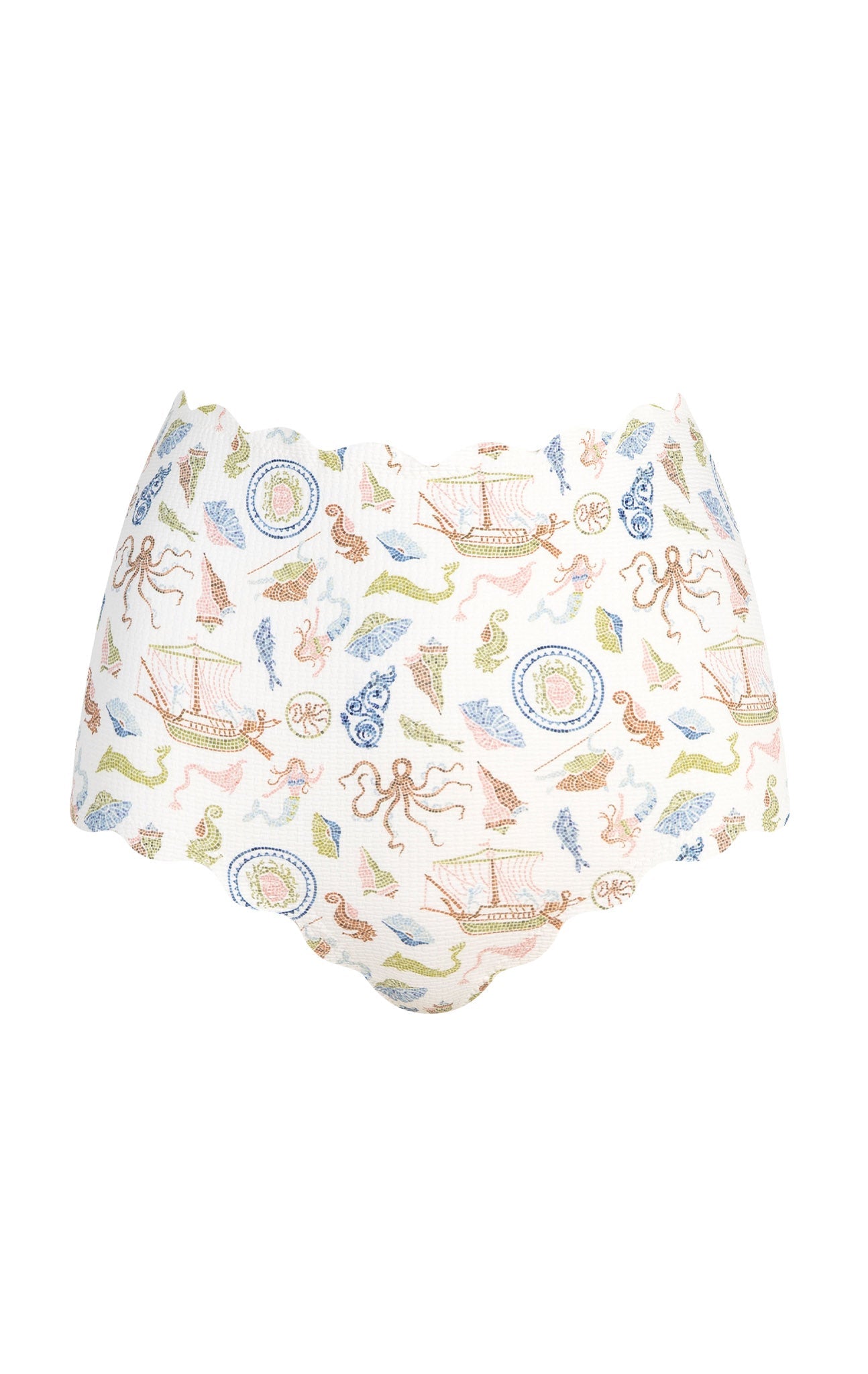 Santa Monica Bottom in Cameo Print 1