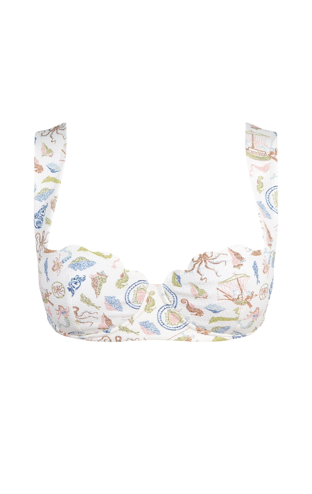 North Top in Cameo Print