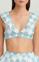 Piana Top in Morning Diamond Print marysia