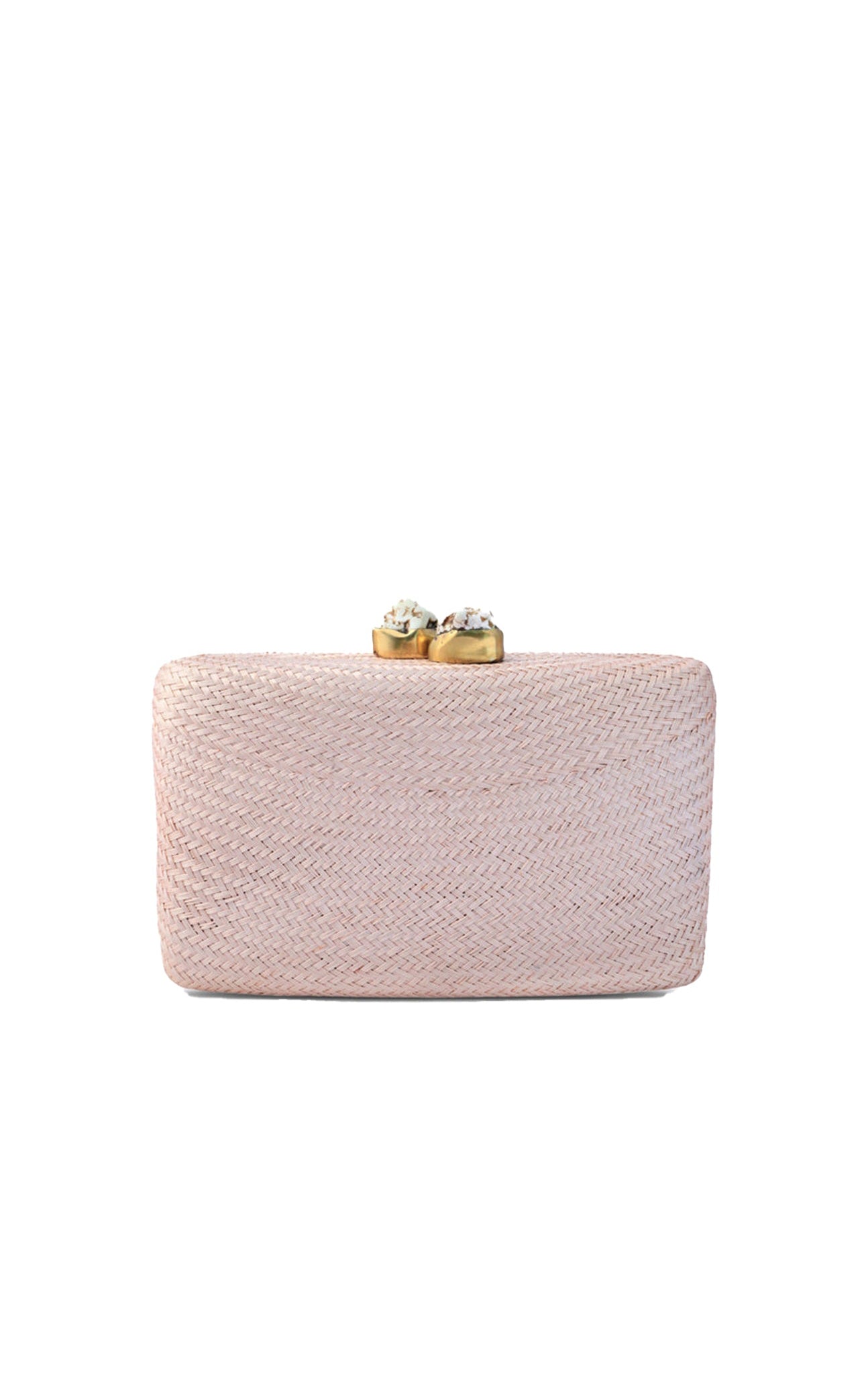 Kayu jen straw clutch sale