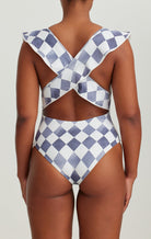 Sedona Maillot in Thunder Diamond Print MARYSIA 