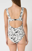 La Roche Maillot in Oat Floral Print MARYSIA