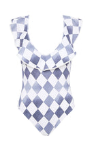 Sedona Maillot in Thunder Diamond Print