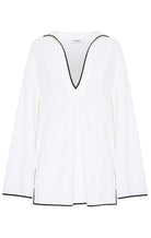 Hooded Tunic in Coconut marysia