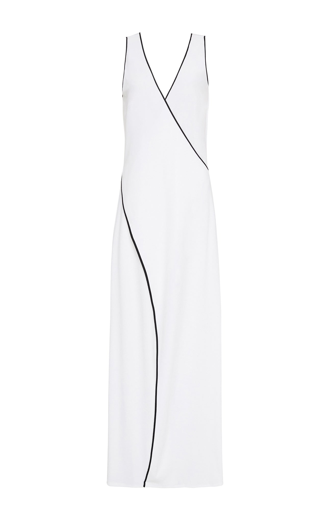 Gehry Wrap Dress in Coconut marysia