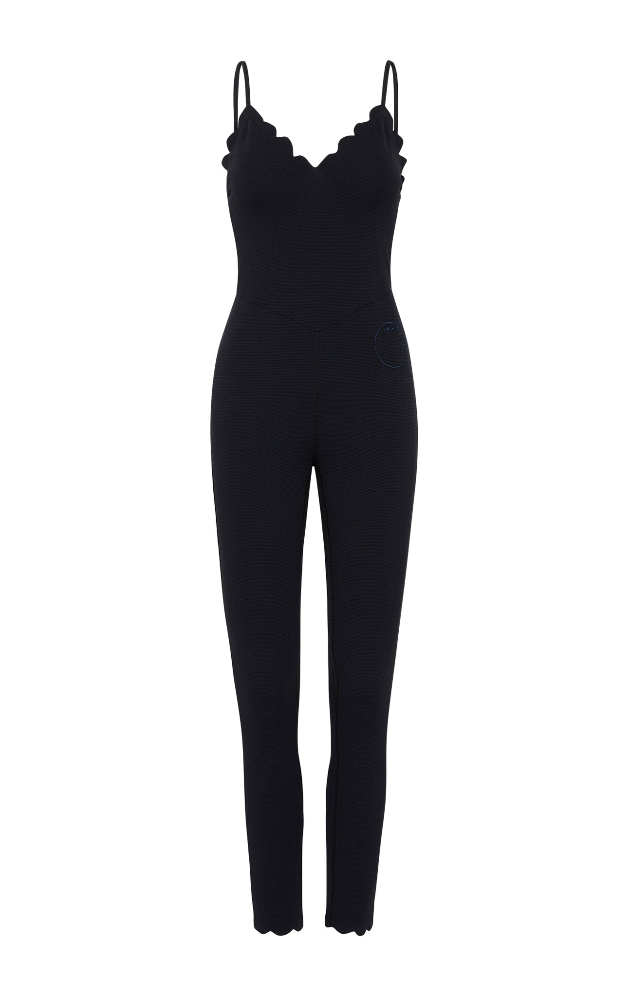 Stiles Long Leg Onesie in Black MARYSIA