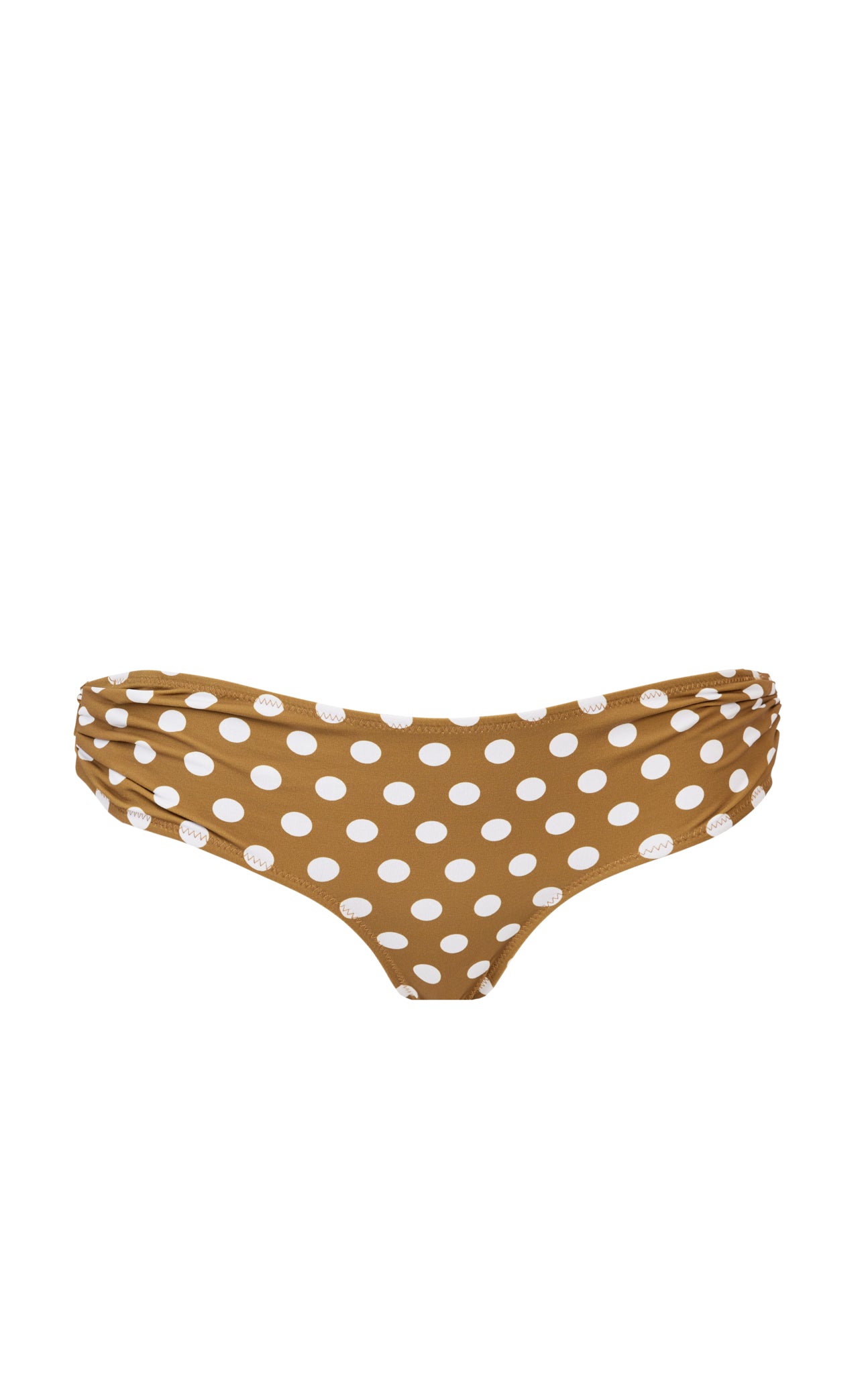 Coronada Bottom in Bronze Small Dot Print MARYSIA