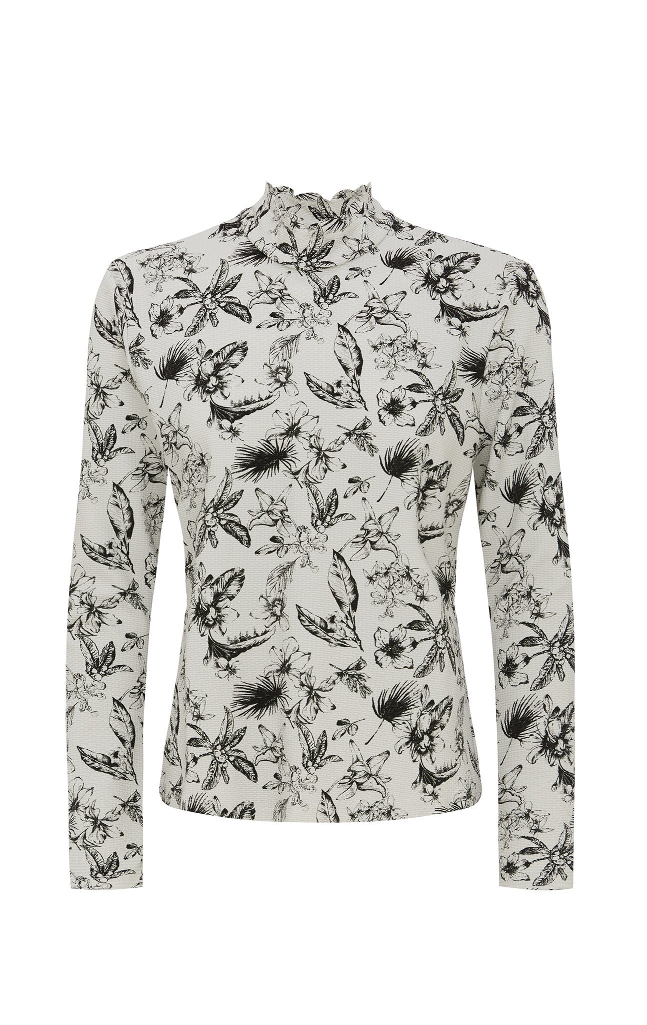 Swamis Rashguard in Oat Floral Print MARYSIA