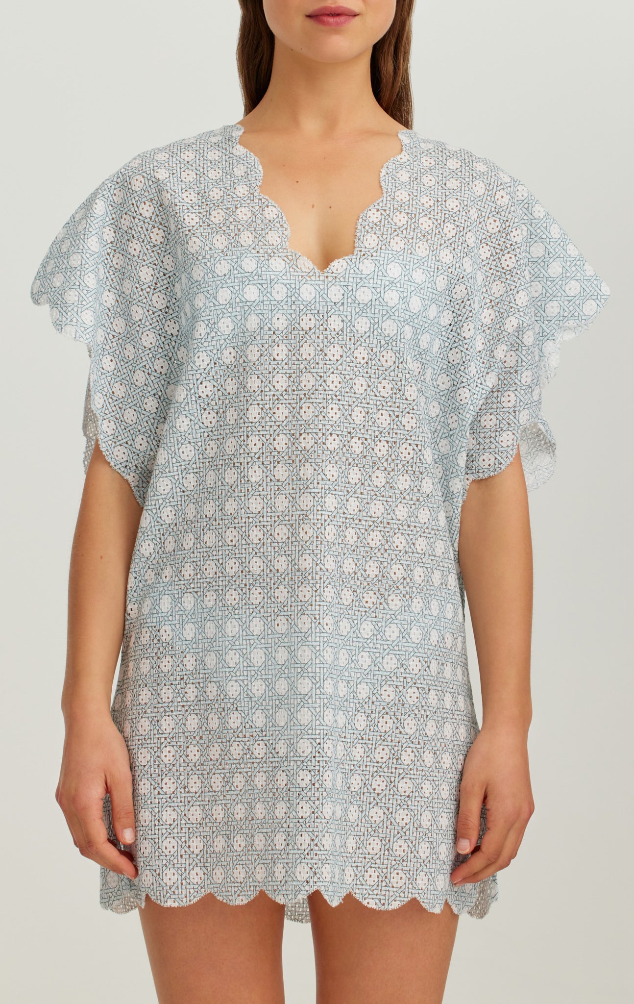 Shelter Island Tunic in Morning Cane MARYSIA