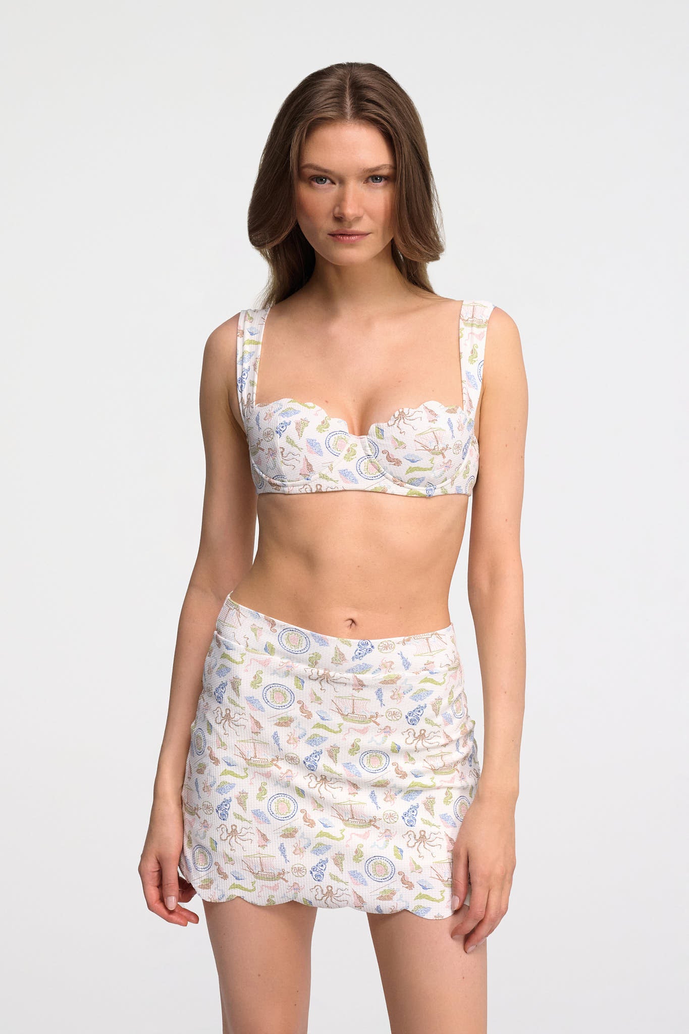 Morton Skirt in Cameo Multi