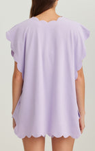 Poncho In Lilac