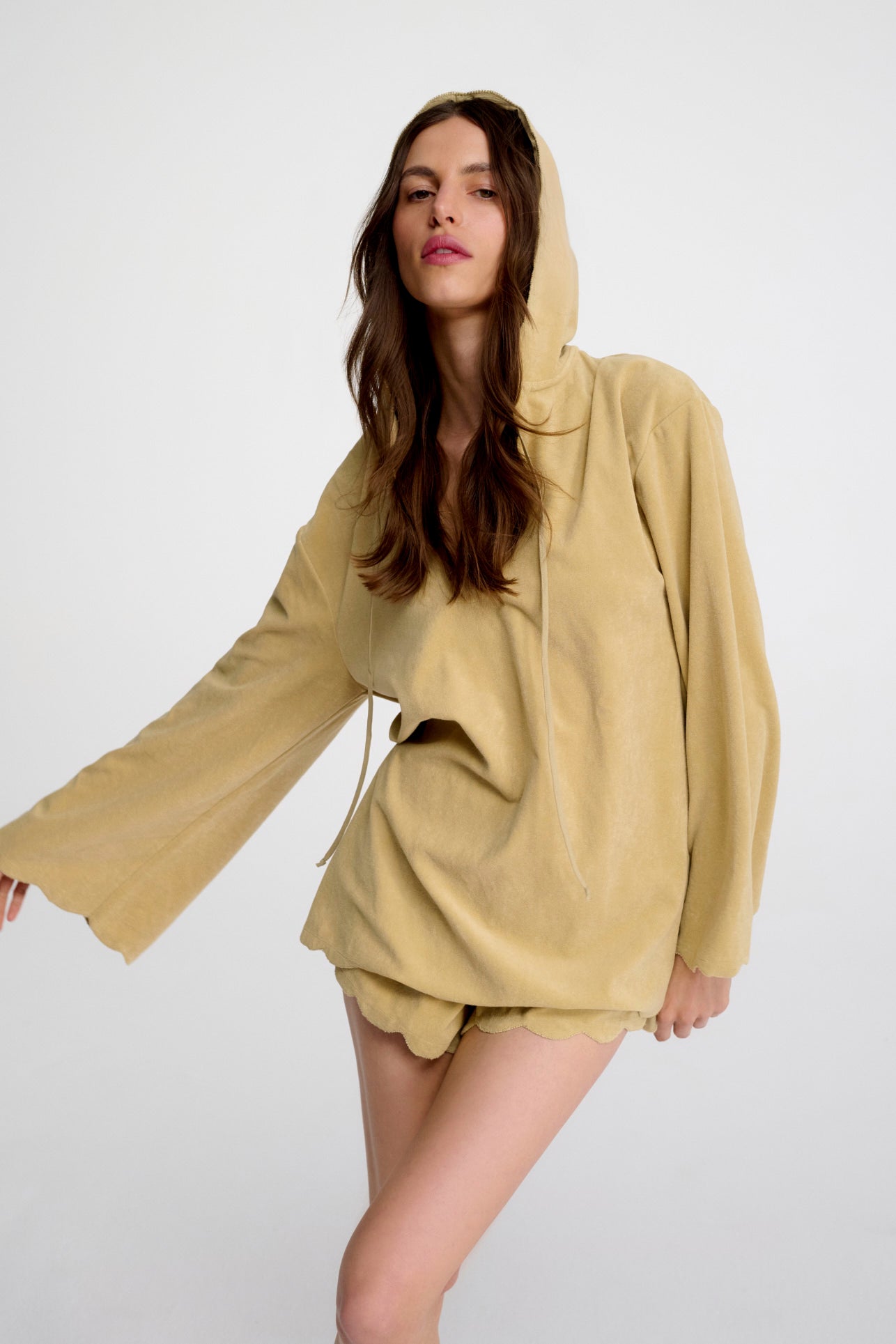 Baughman Tunic in Tan