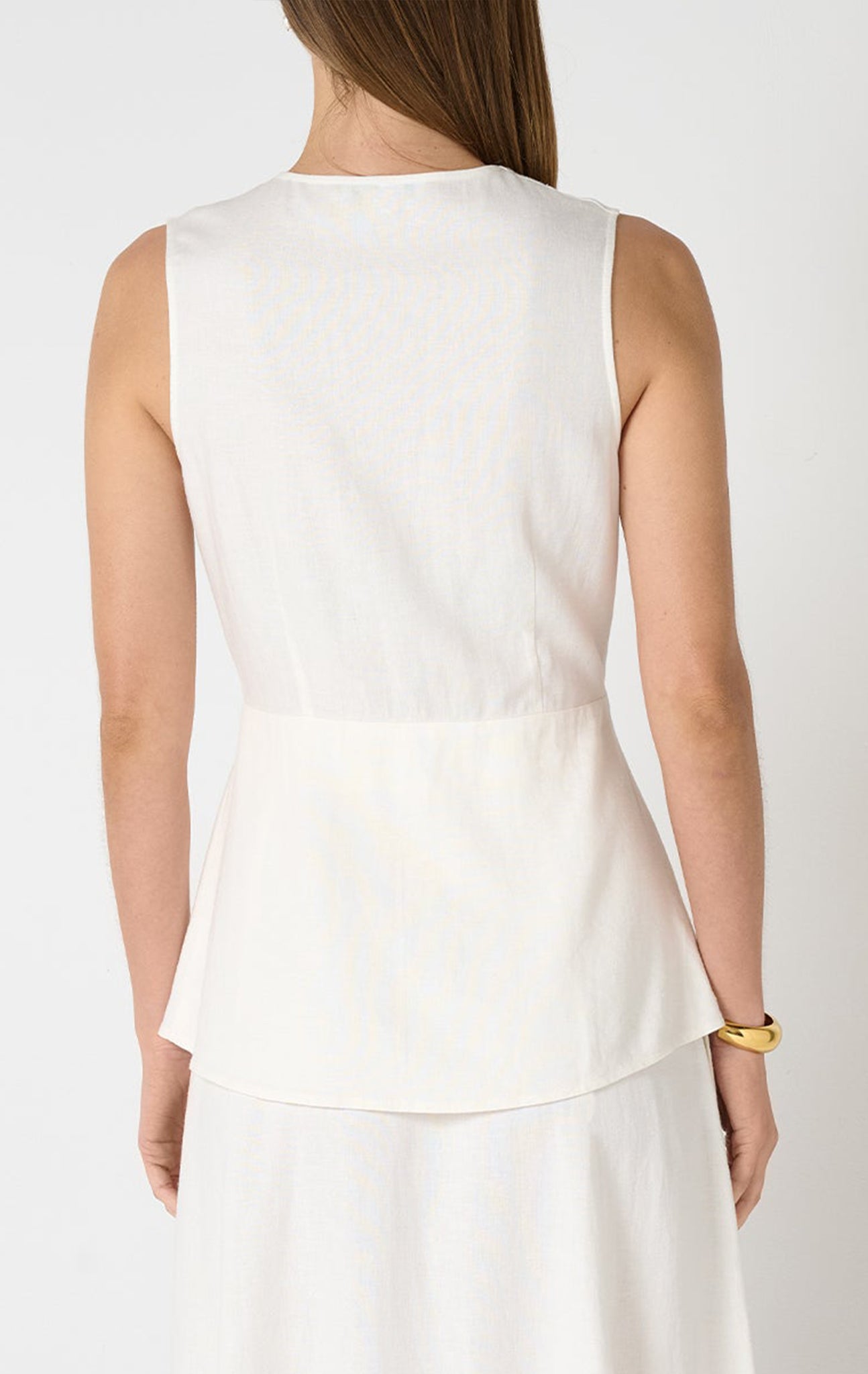 Lucine Vest in Coconut marysia