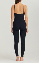 Stiles Long Leg Onesie in Black MARYSIA