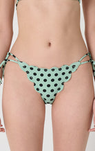 Mott Bottom in Mint Dot Print MARYSIA