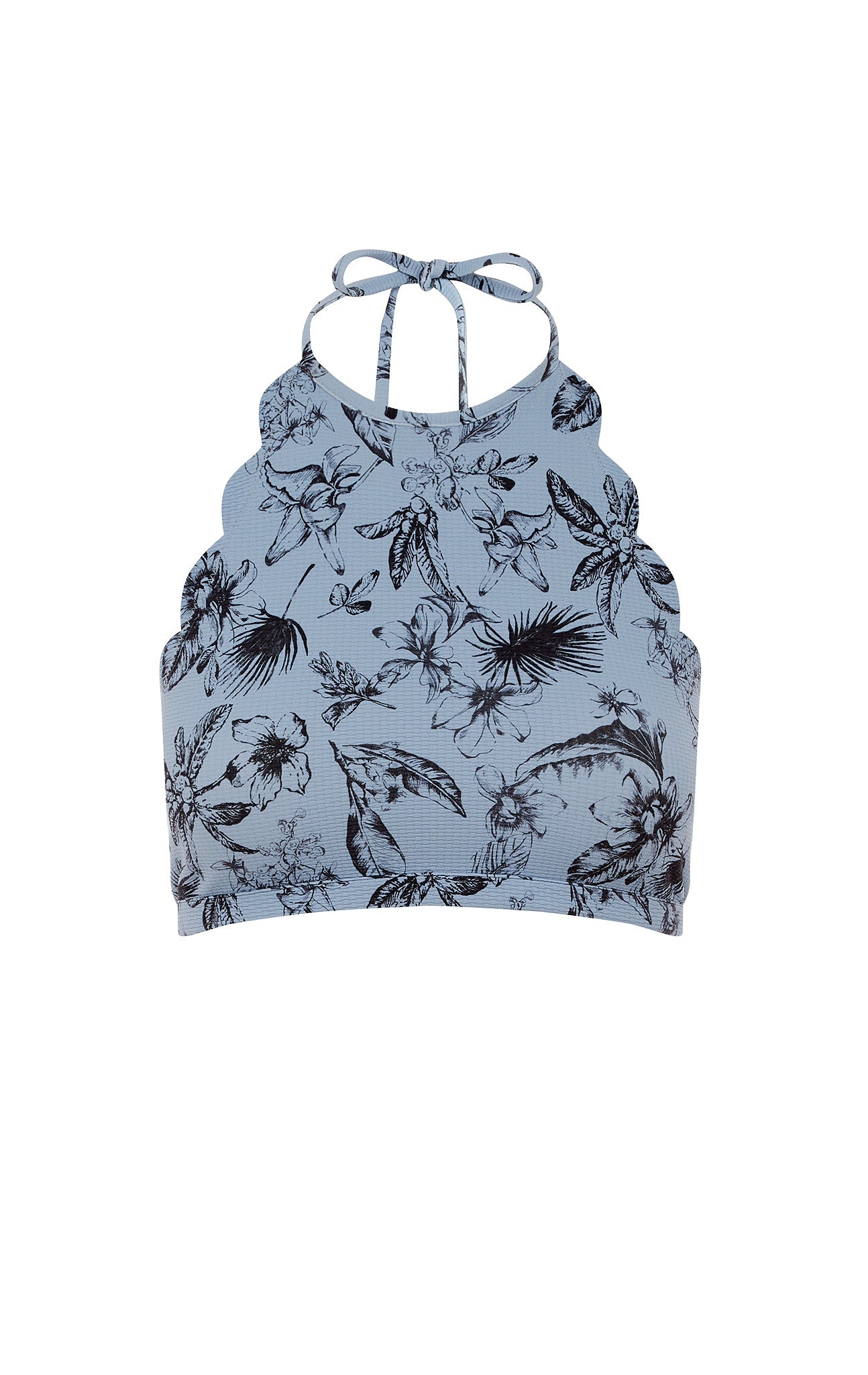 Mott Top in Haze Floral Print MARYSIA