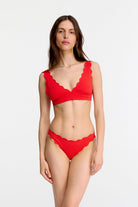 Wide Santa Clara Top in Poppy