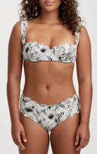 Spring Bottom in Oat Floral Print MARYSIA