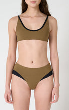 Calacutta Top in Chocolate MARYSIA