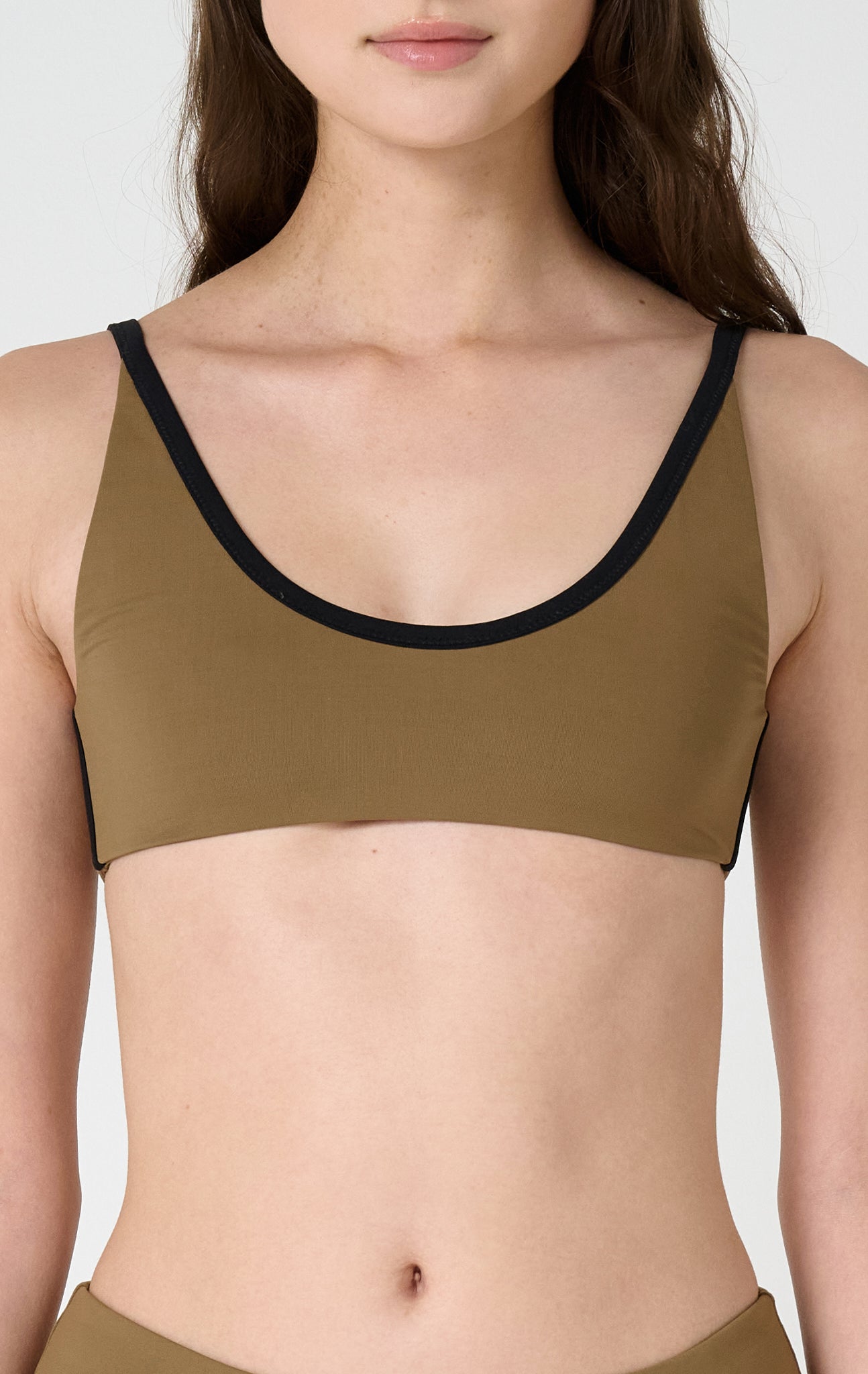 Calacutta Top in Chocolate MARYSIA