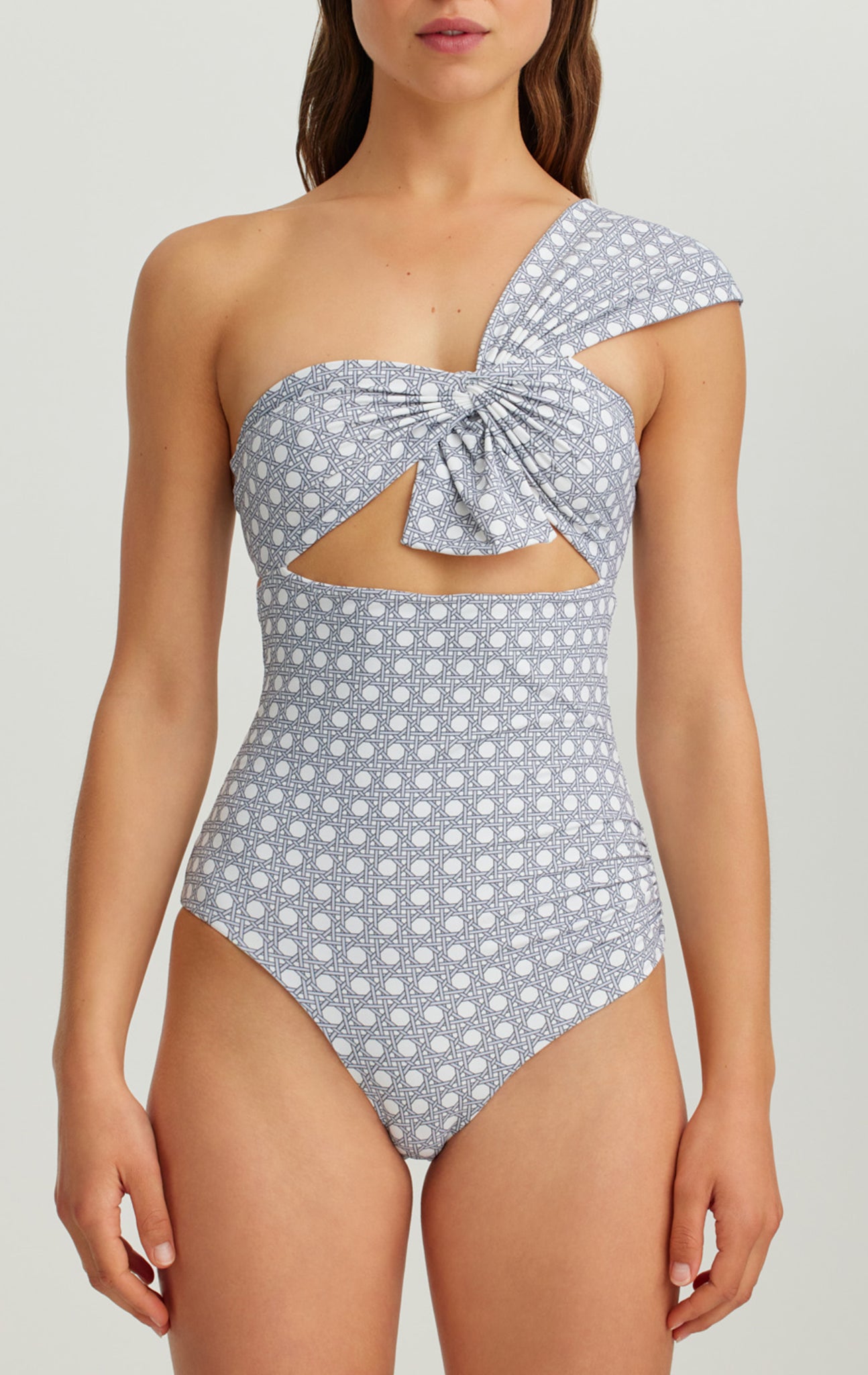 Venice Maillot in Seagull Cane MARYSIA