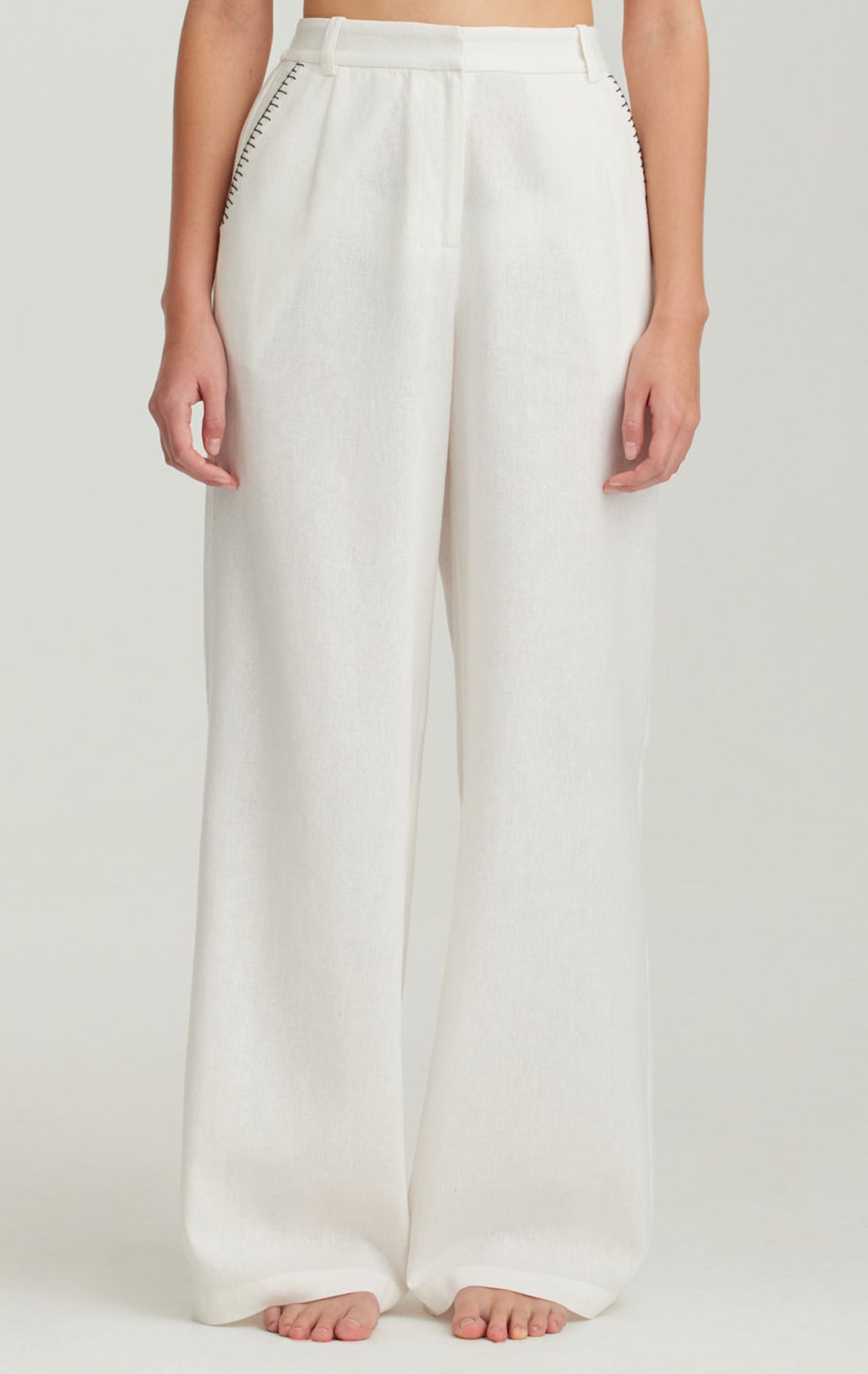 Wegner Pant In Coconut marysia