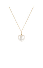 Gemma Mother Of Pearl Heart Necklace
