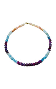 Theodosia - Sunrise Multi Gemstone Candy Necklace