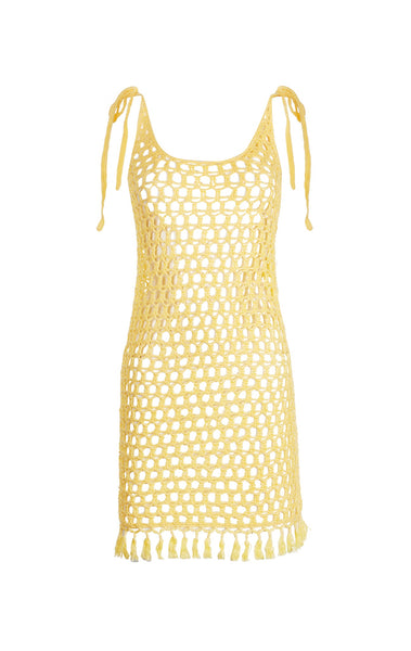 ワンピース andmary Lily crochet mini dress Lily crochet mini dress