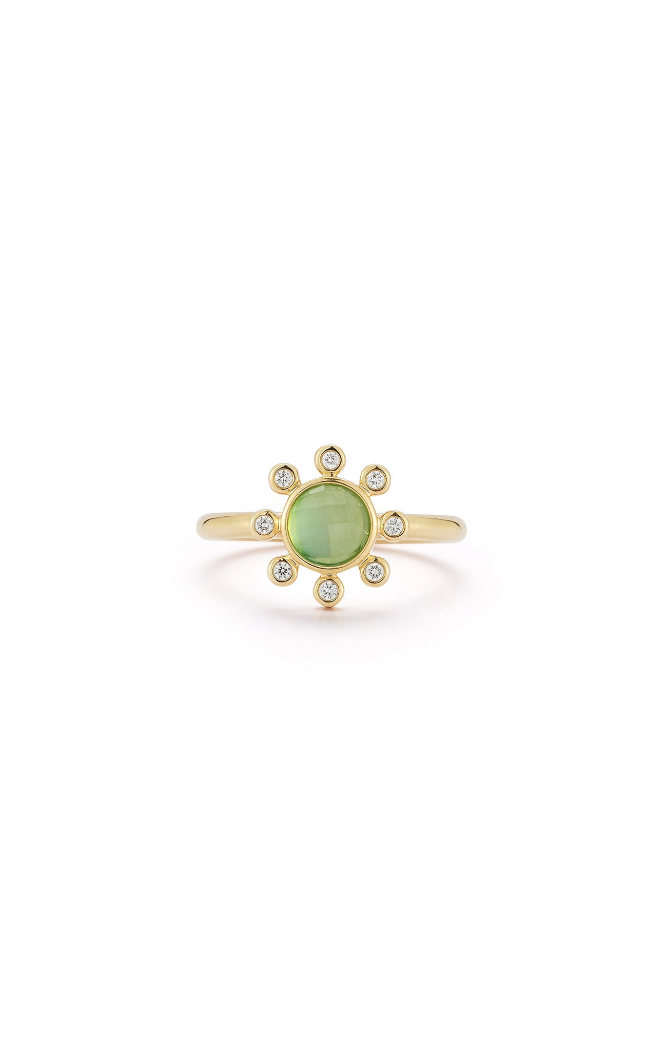 Little Dipper Ring - Chrysoprase
