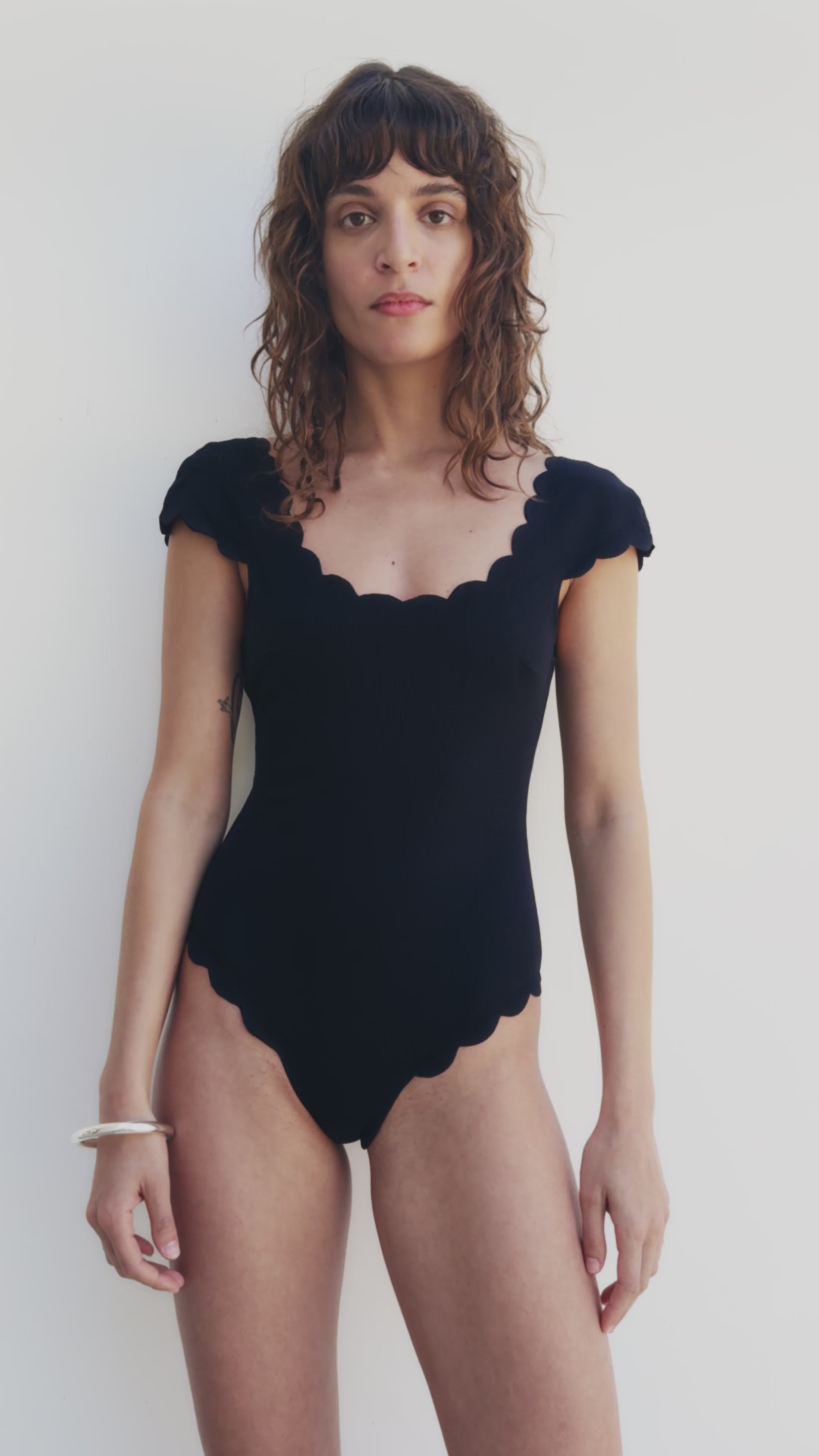 Scalloped Mexico Maillot – Marysia