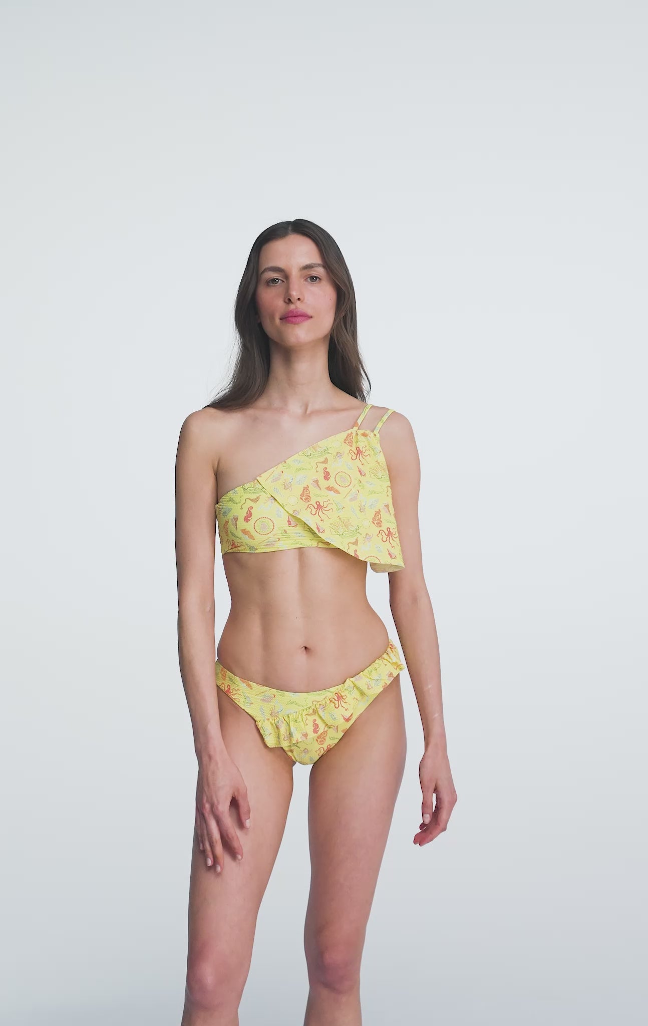 Cleo Bikini in Cameo Print 3