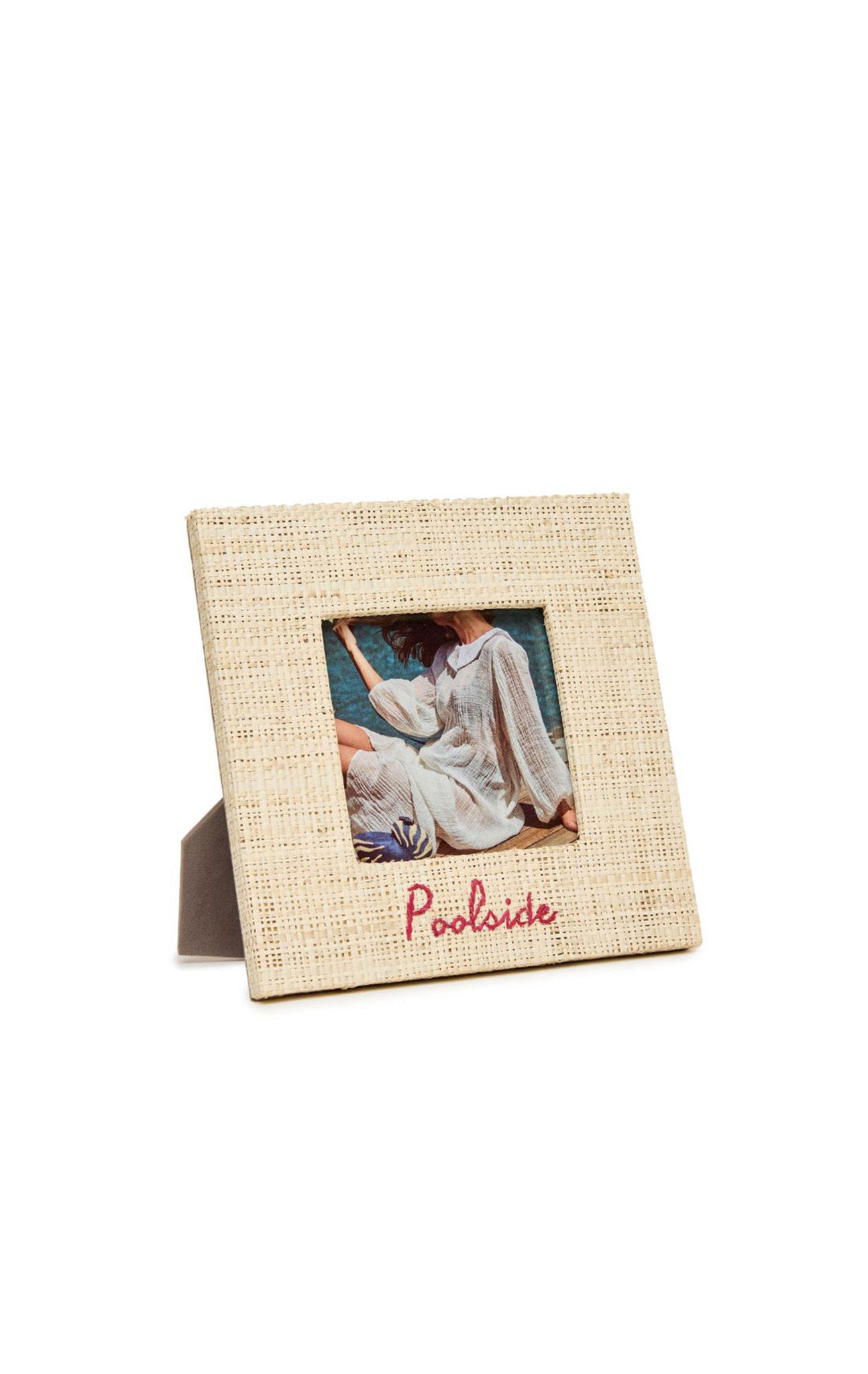 Poolside Raffia Picture Frame