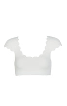 MARYSIA Scalloped Mexico Top in Coconut