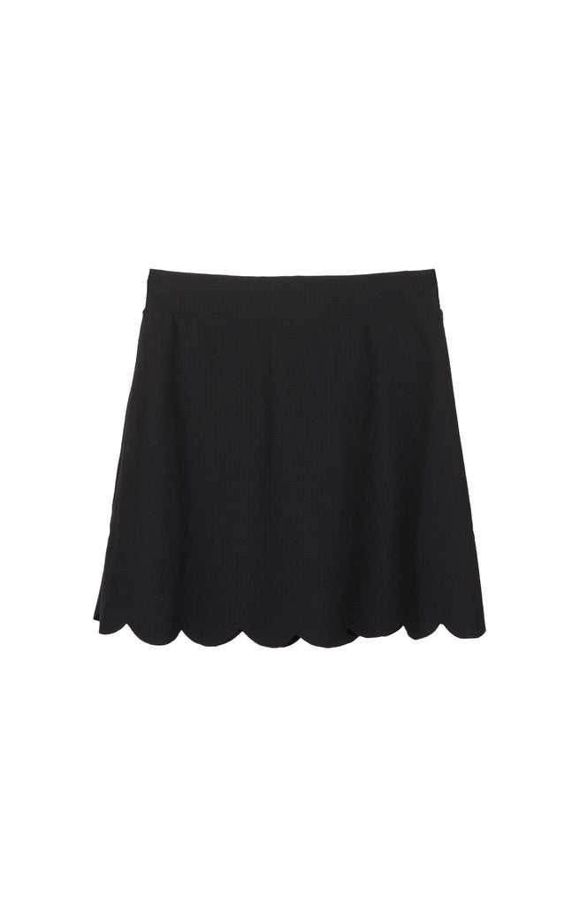 Marysia Women's Morton Skirt in Black | Higher Waisted Mid Thigh ...
