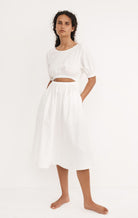 MARYSIA Lecce Dress in Coconut