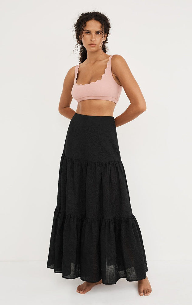 MARYSIA Palm Desert Skirt in Black