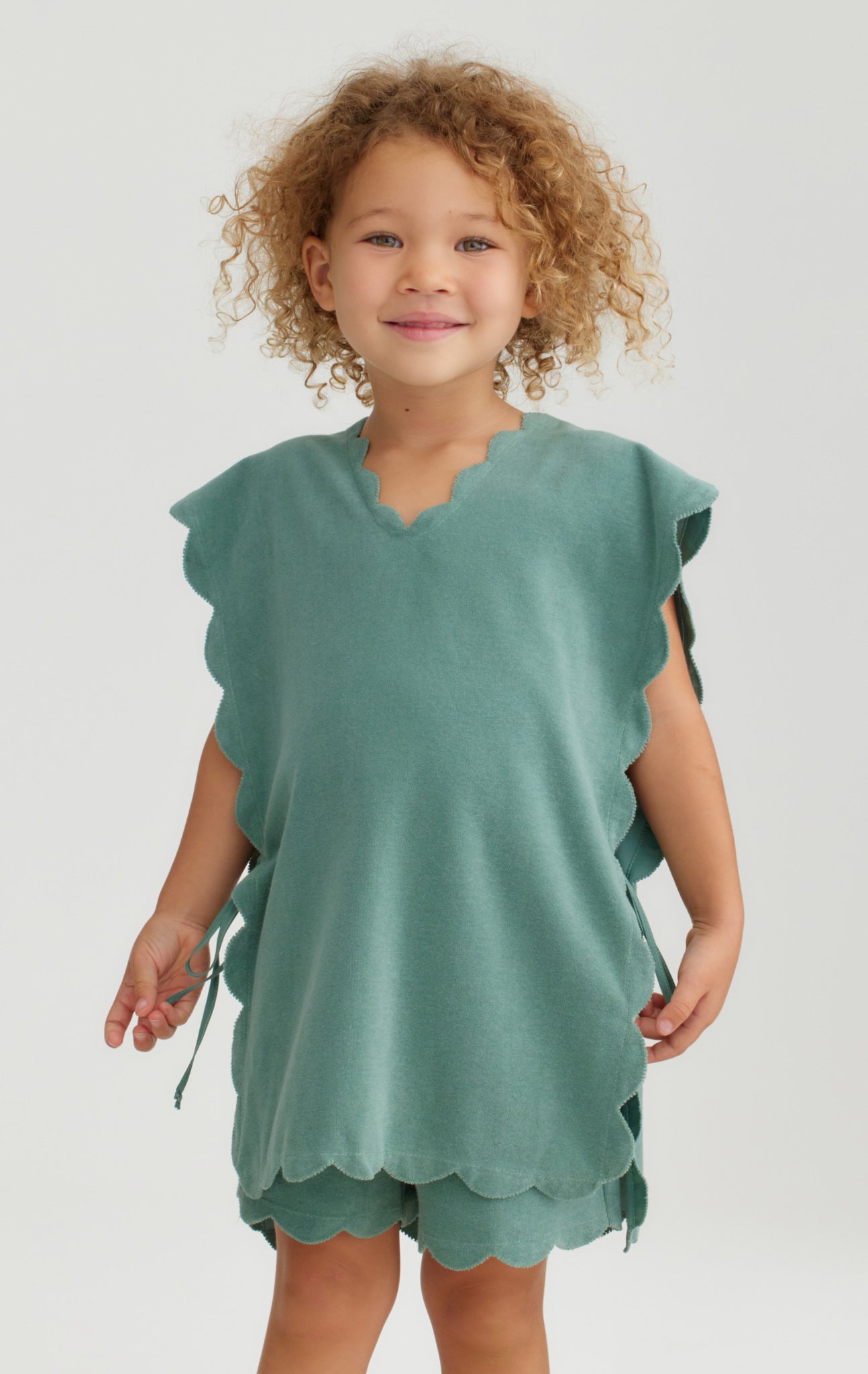 MARYSIA Bumby Poncho in Green