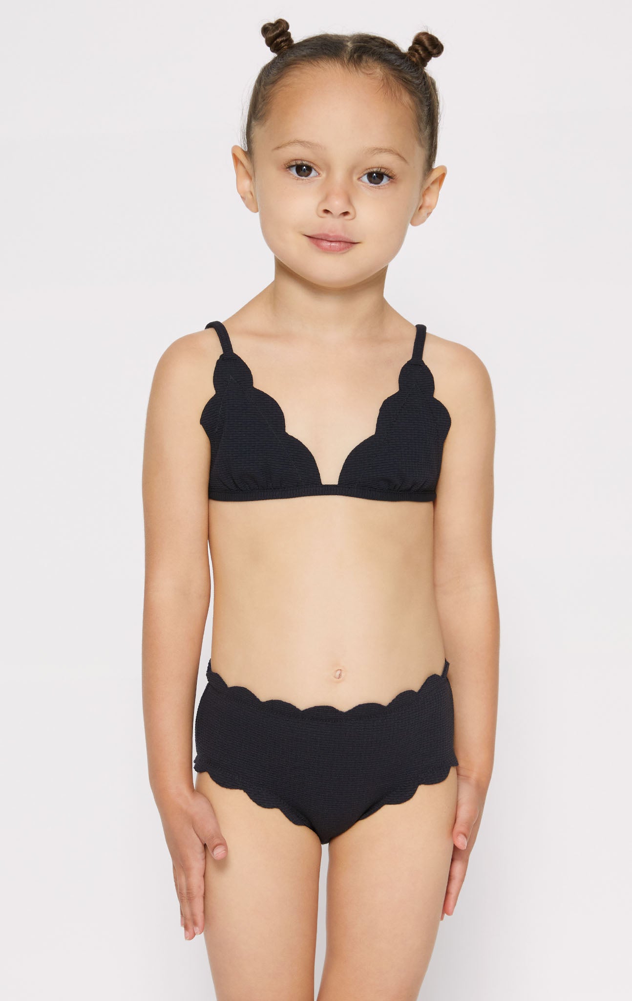 Kids black bikini bottoms clearance