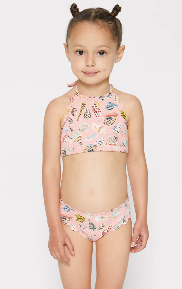 MARYSIA Bumby Mott Top in Pink Sands Shell Print