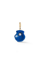 RENNA JEWELS Dream Shell Pendant - Lapis Lazuli