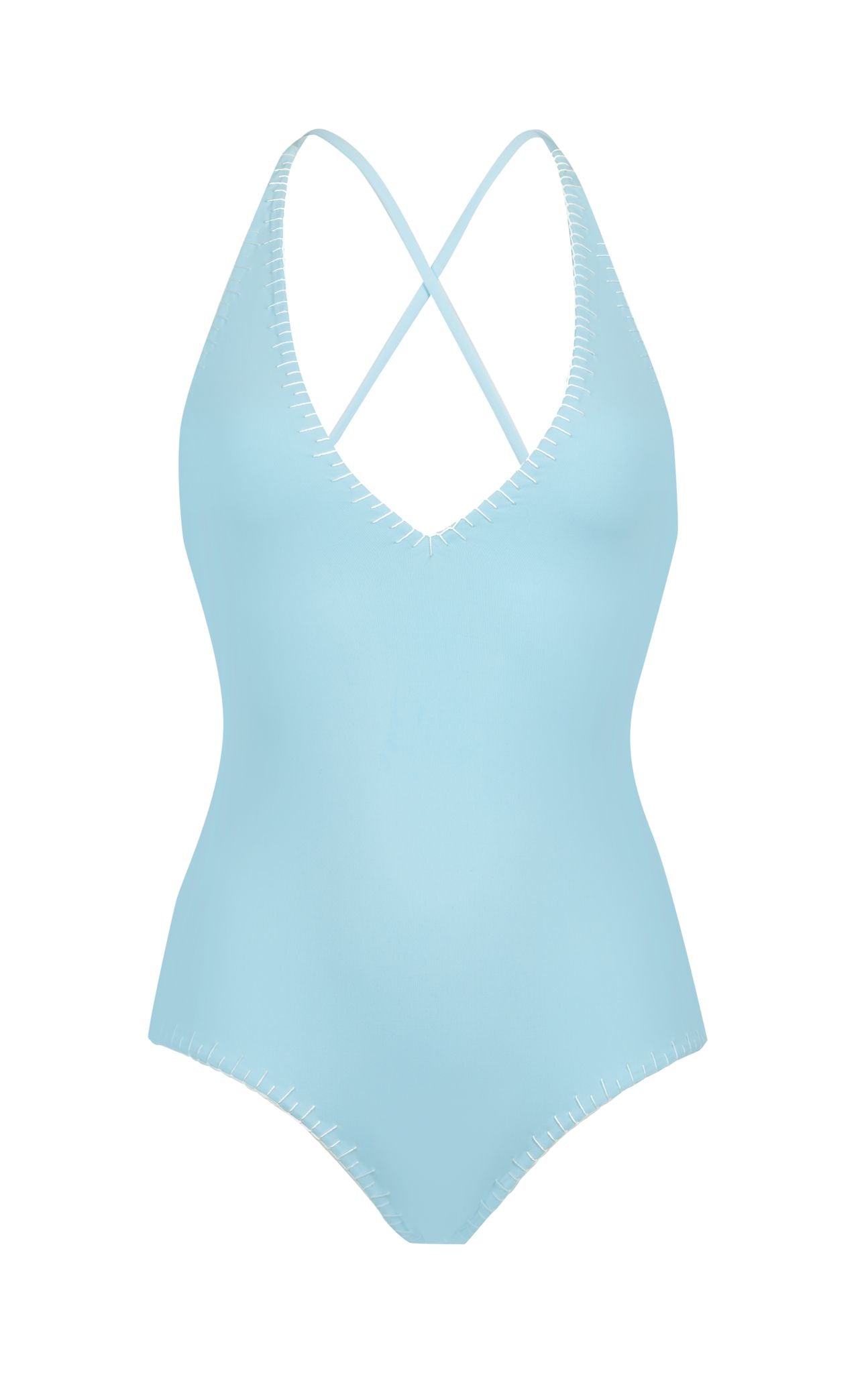 MARYSIA Sole Maillot in Azure