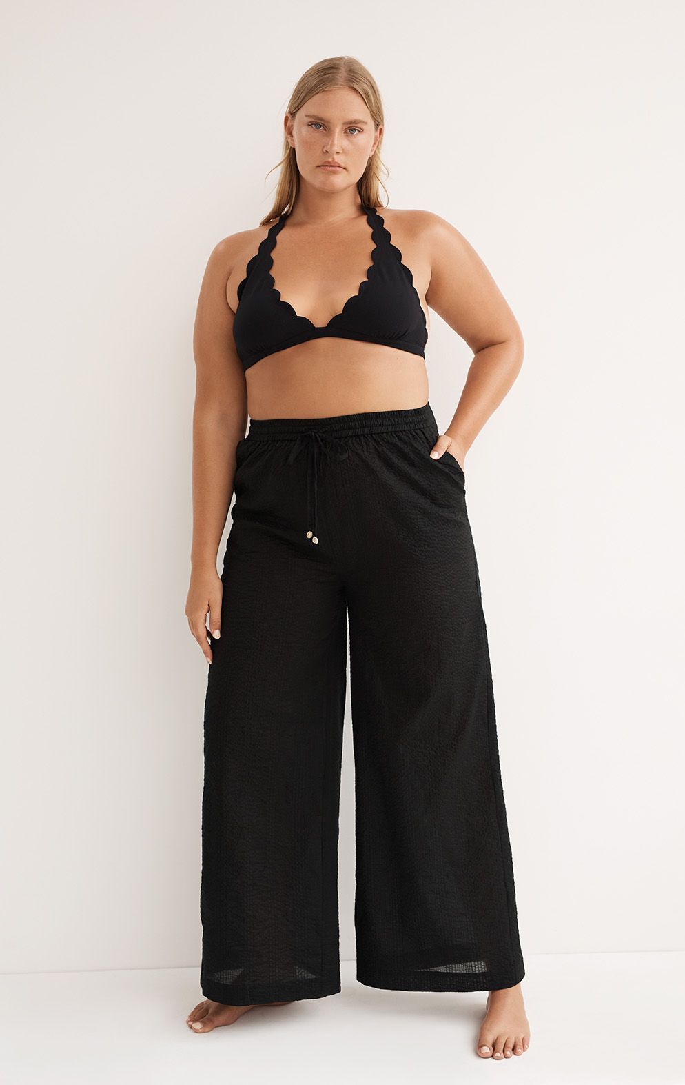 MARYSIA Montauk Pants in Black