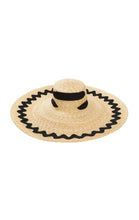 MARYSIA Provencal Hat in Natural/Black