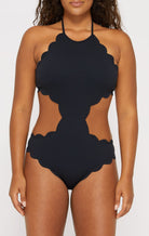 MARYSIA Mott Cutout Maillot in Black